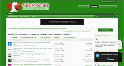 Desktop Screenshot of megatop.biz