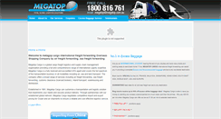 Desktop Screenshot of megatop.com.au