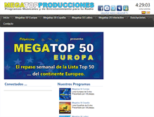 Tablet Screenshot of megatop.net
